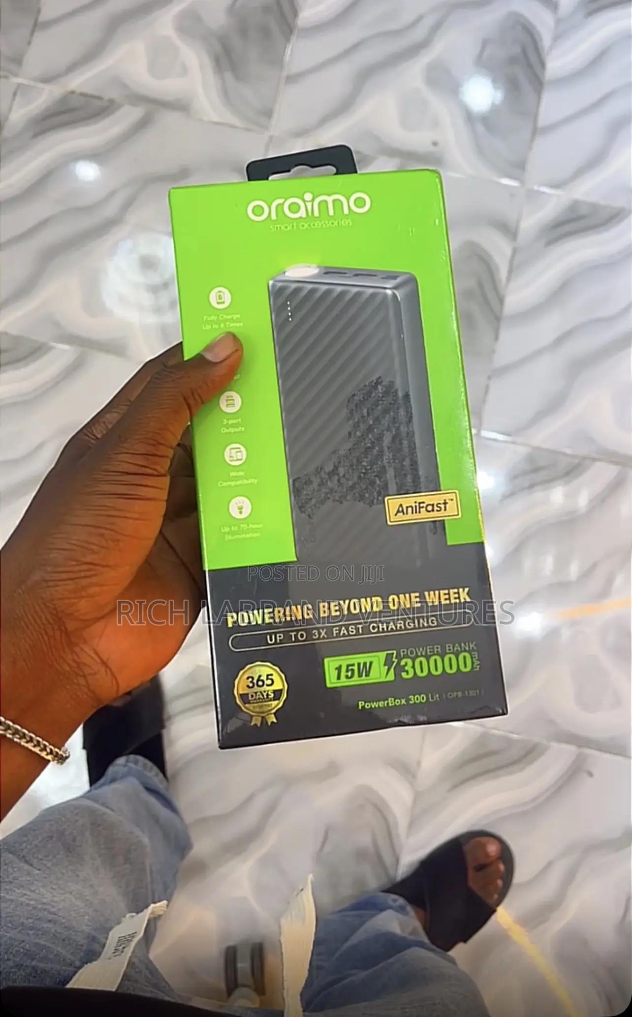 Oraimo Powerbank Powerbox 30,000 Mah