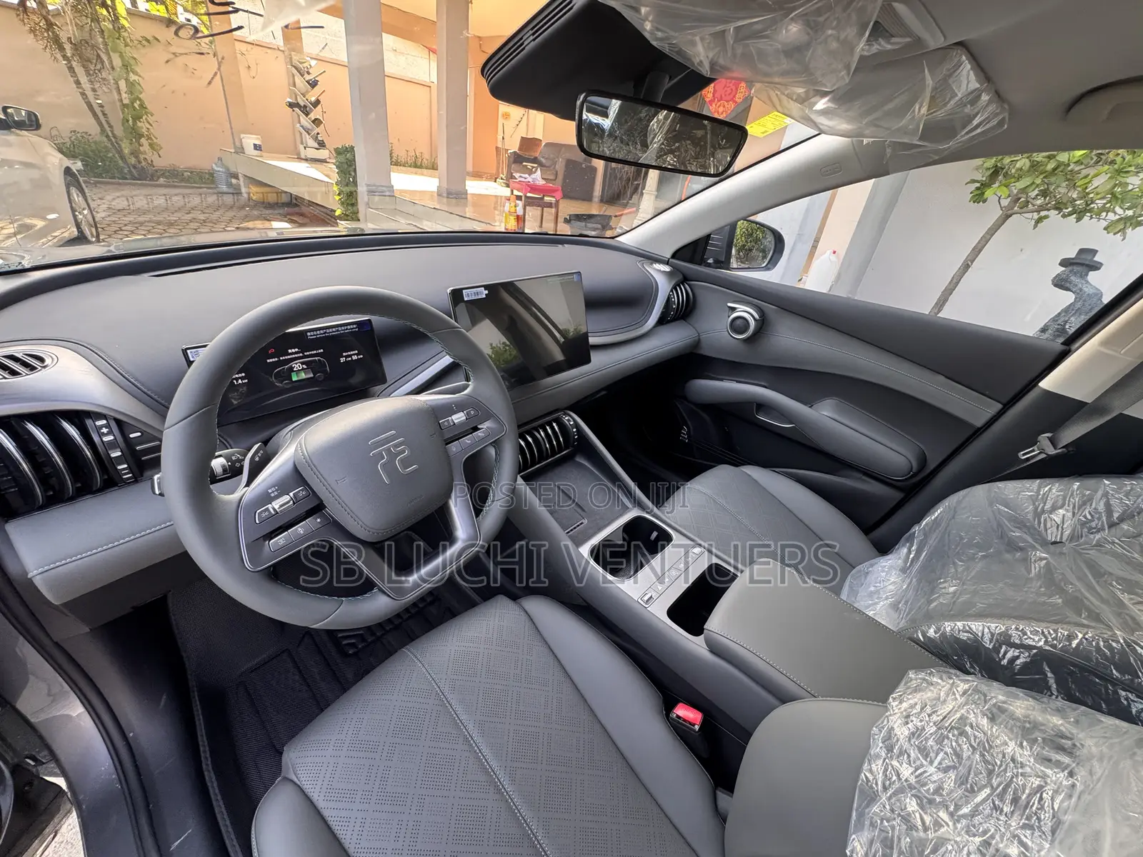 New BYD Yuan Plus 2025 Gray