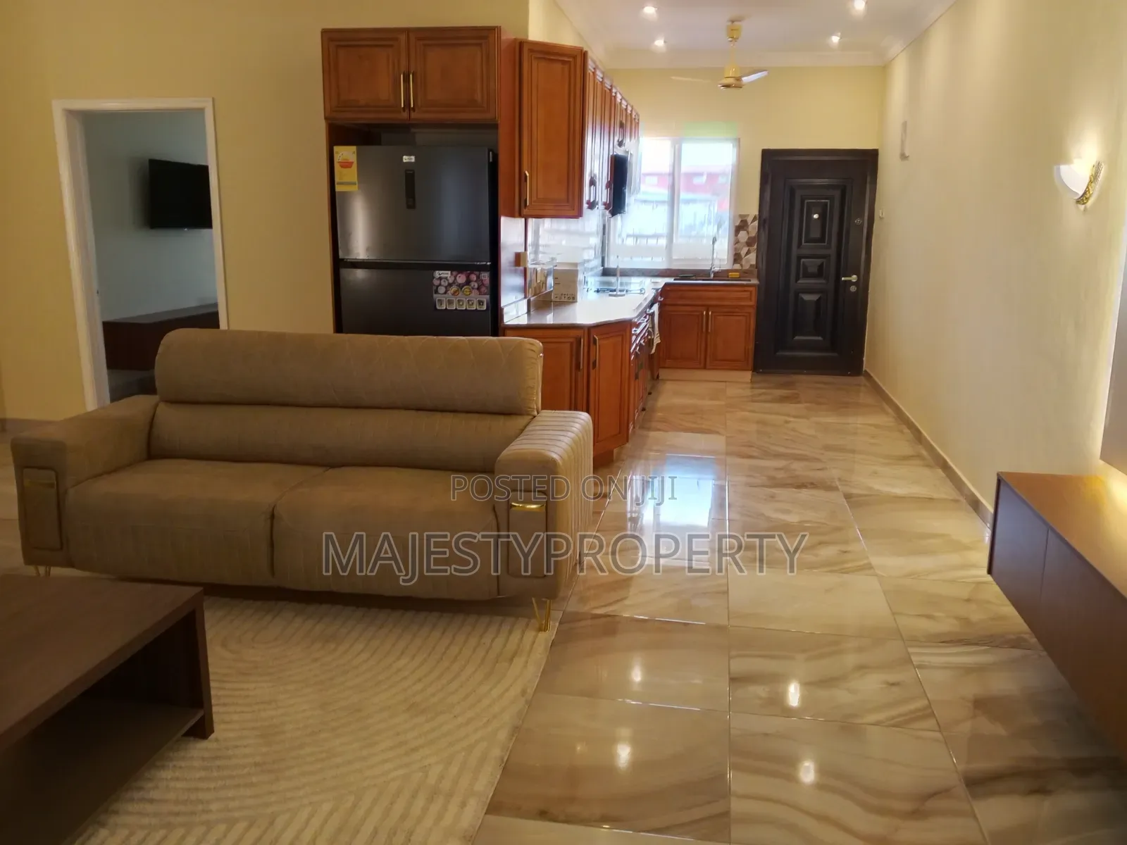 Fully Furnished Airbnb 3bedrooms Apartment for Rent at Spintex