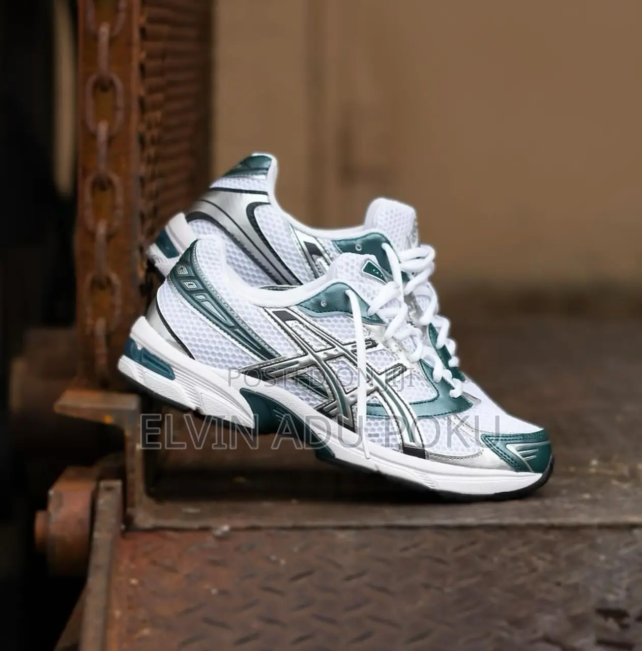 Ascis Gel-1130 White/Dark Neptune Sportstyle​