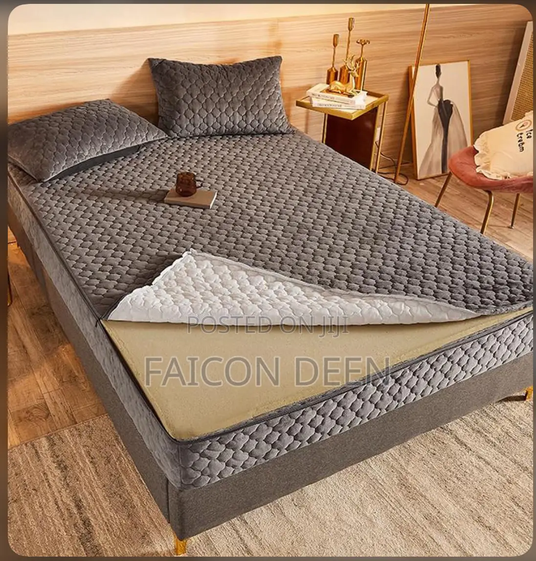 Smart Homes Choose This ( All Round Cotton Zipper Mattress Protector