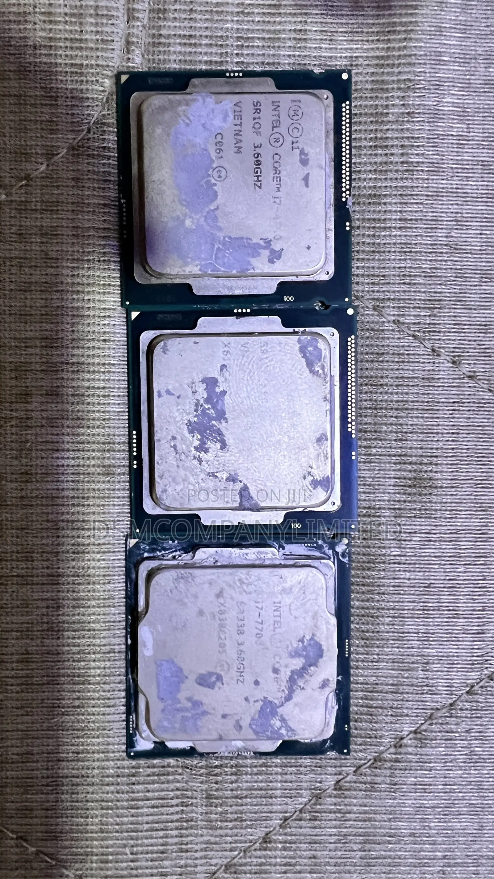 All Intel Processors I7, I5,I3