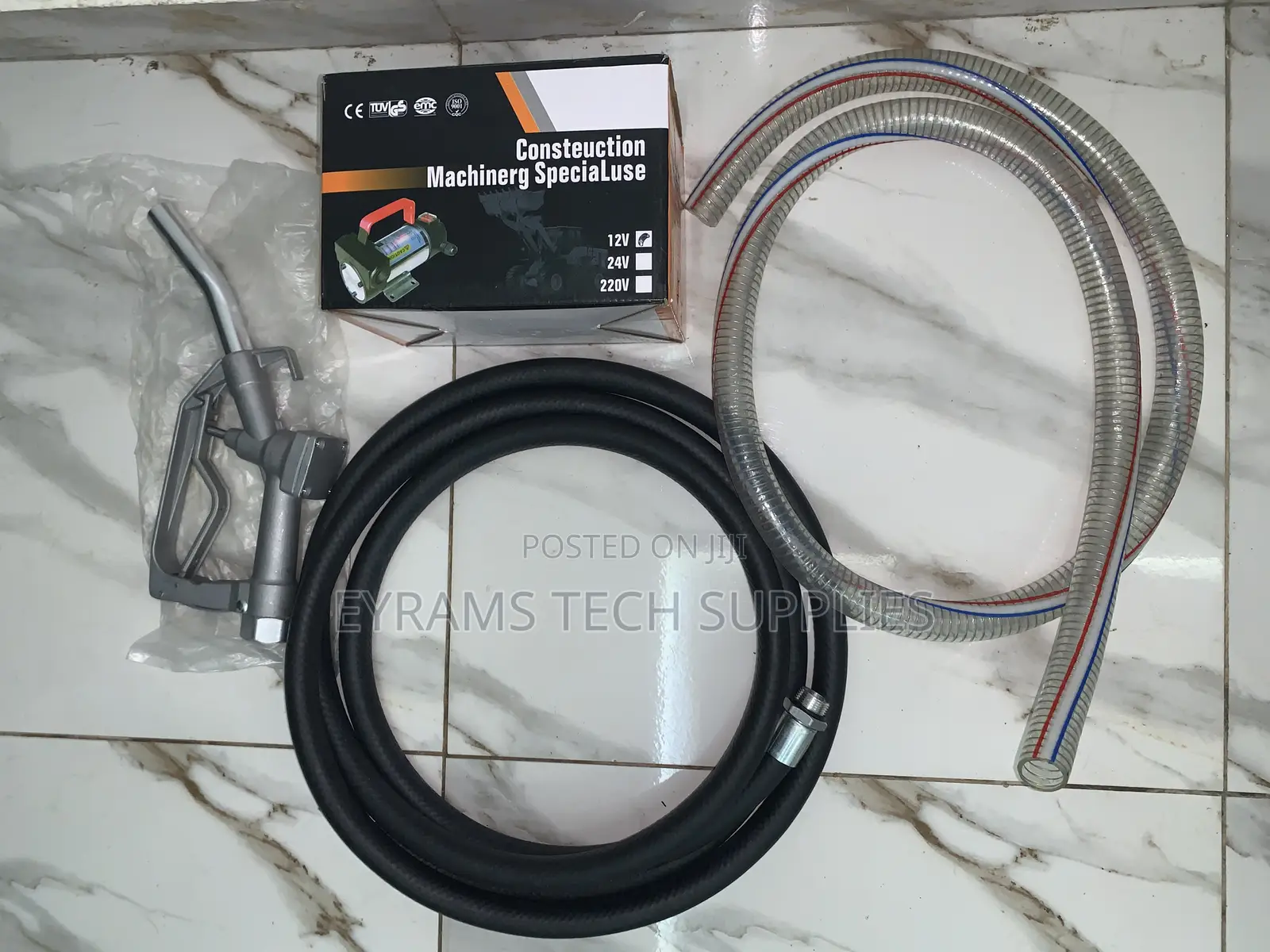 Succebuy Diesel Fuel Transfer Pump 10gpm 12v Dc Electric Extractor
