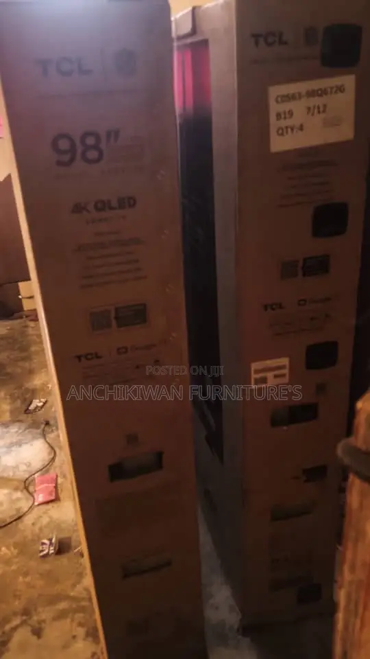 TCL Qled 98 Inches Android Google Tv