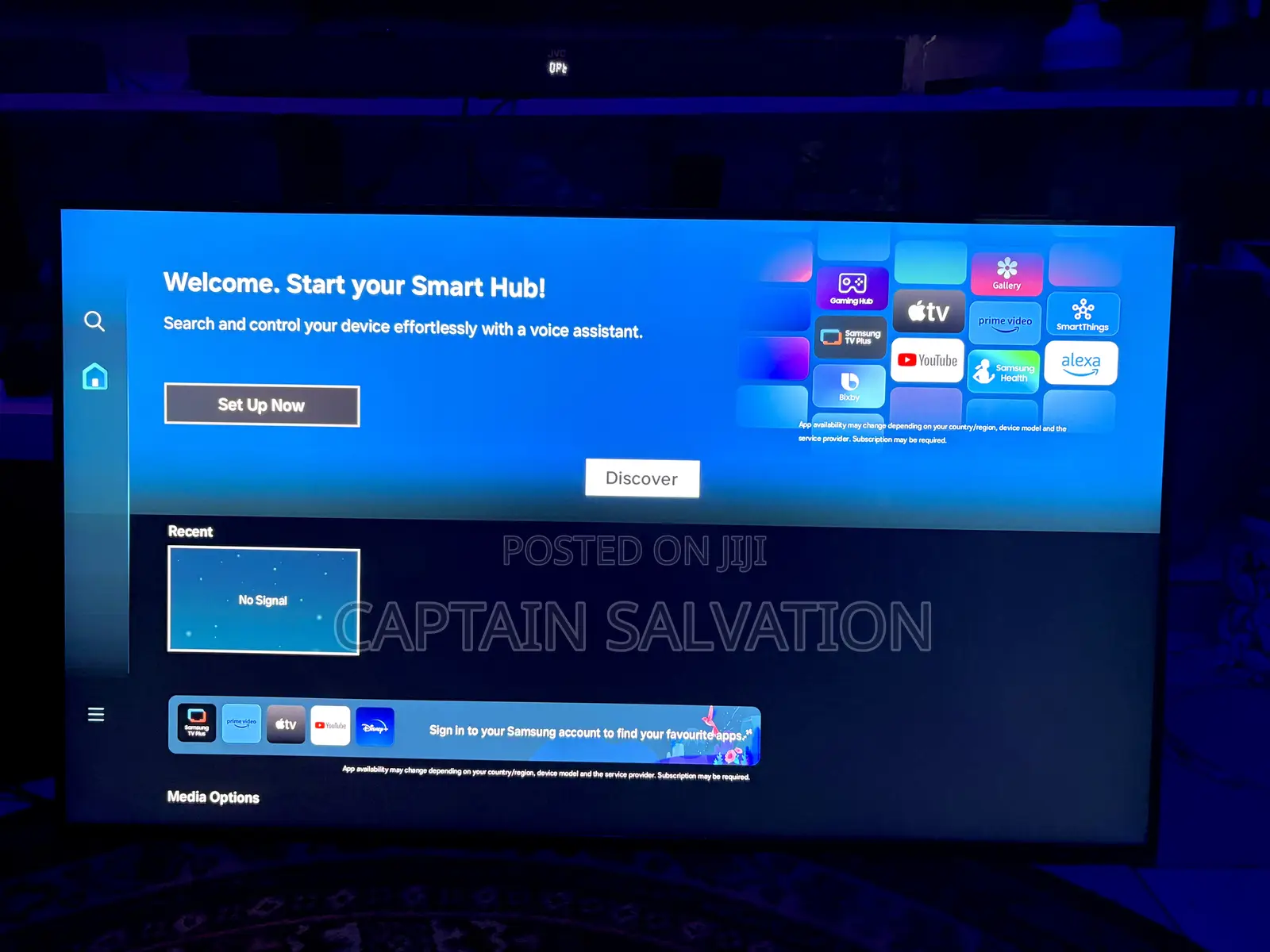 Samsung Crystal Uhd Smart 50inches Tv Uk Used
