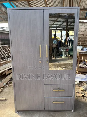 Brand New Double Doors Wardrobe Available in Store