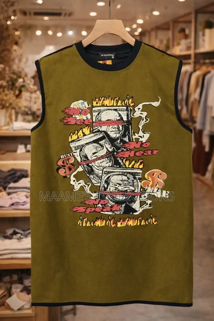 Sleeveless Men's Tank Top.