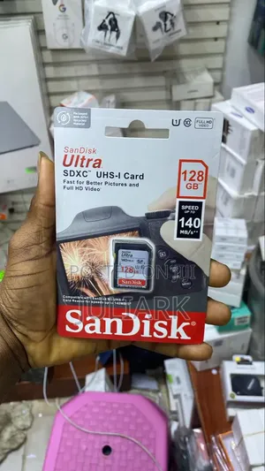 Sandisk Camera Memory Card 128gb