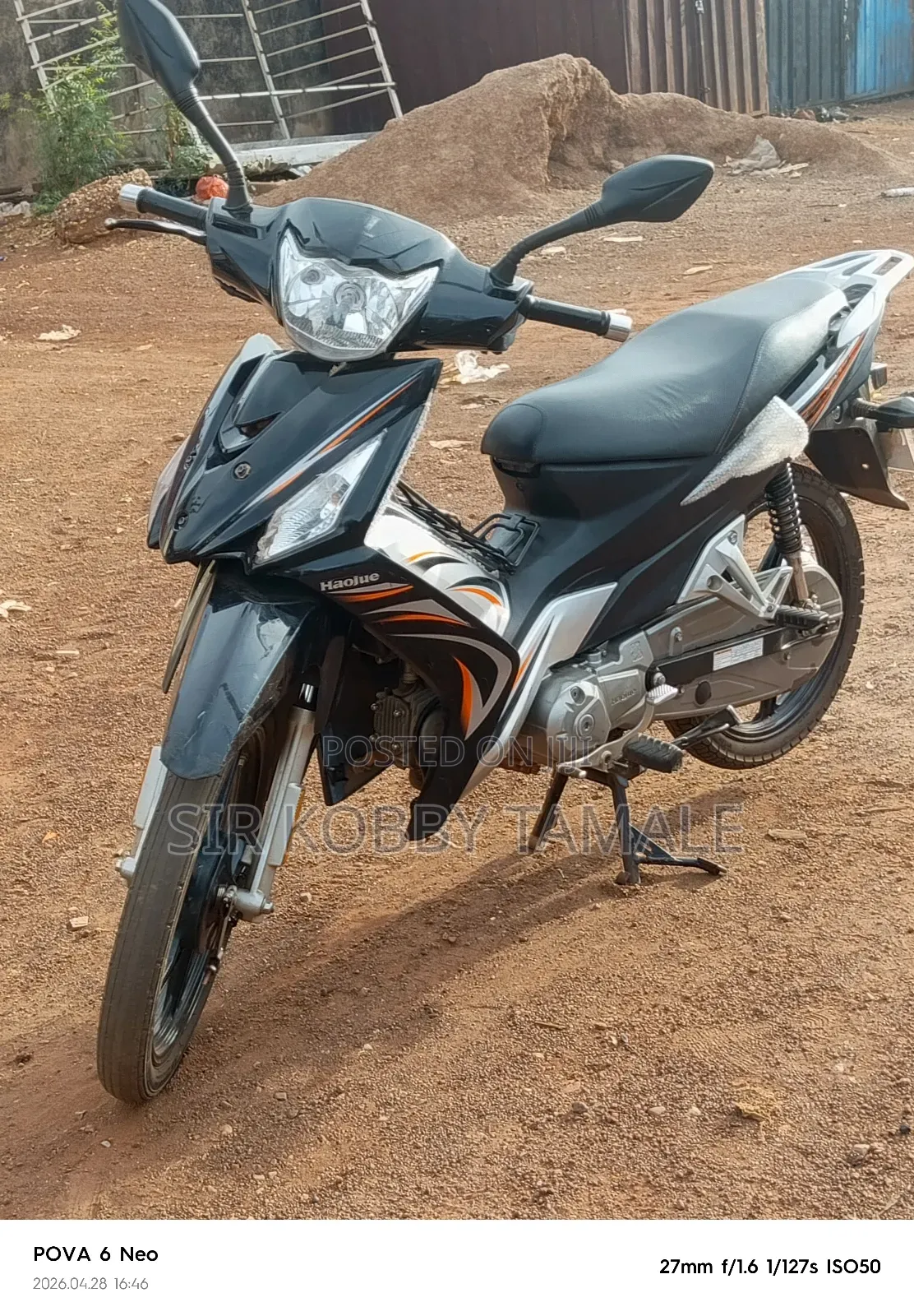 Haojue HJ110-5 2024 Black
