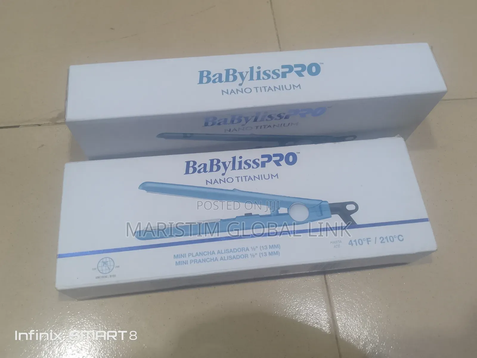 Mini Babylisspro Hair Straightener (1⁄2" 13mm)
