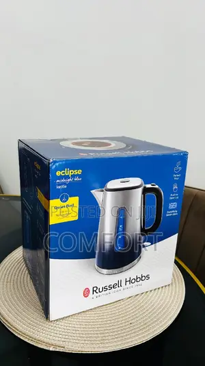 Russell Hobbs Eclipse Midnight Blue Kettle. Available As Seen