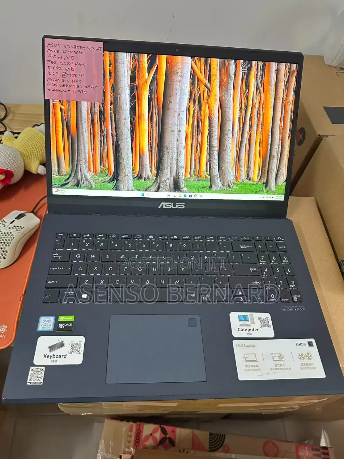 Laptop Asus VivoBook 15 X540NA 8GB Intel Core i5 SSD 512GB