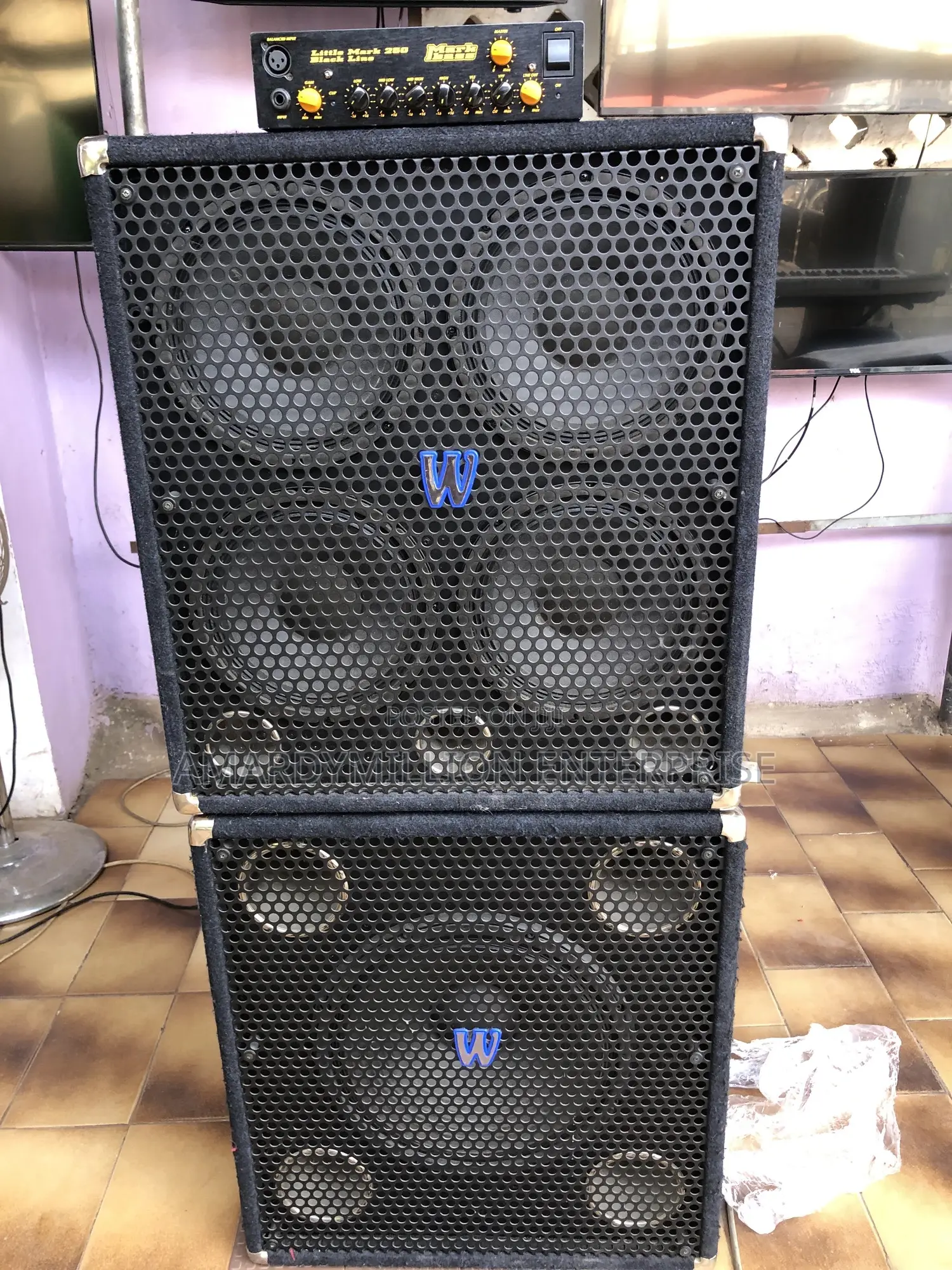 Mark Bass (Head) Warwick Speakers(Tail)
