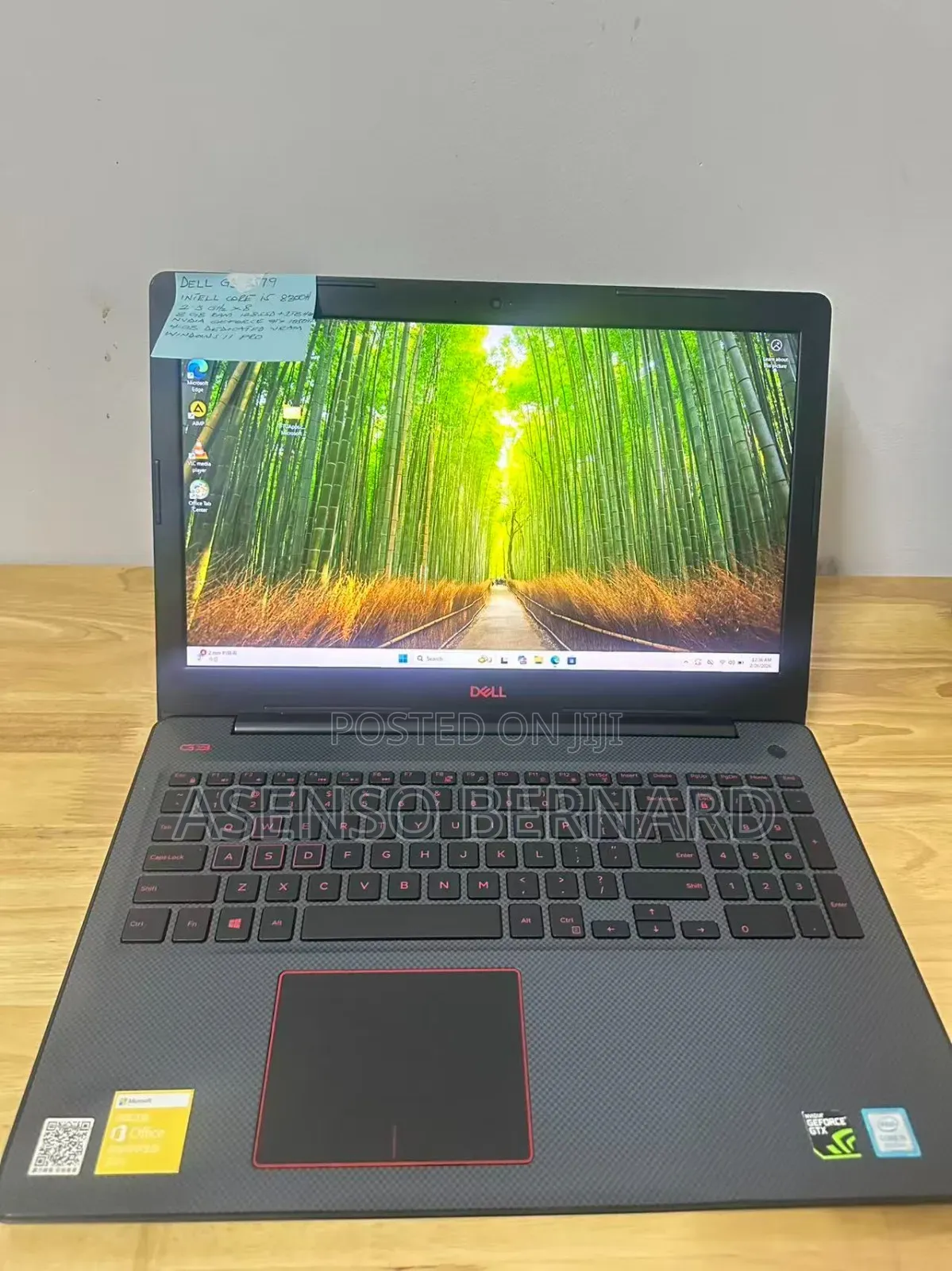 Laptop Dell G3 15 3579 8GB Intel Core i5 HDD+SSD 1T
