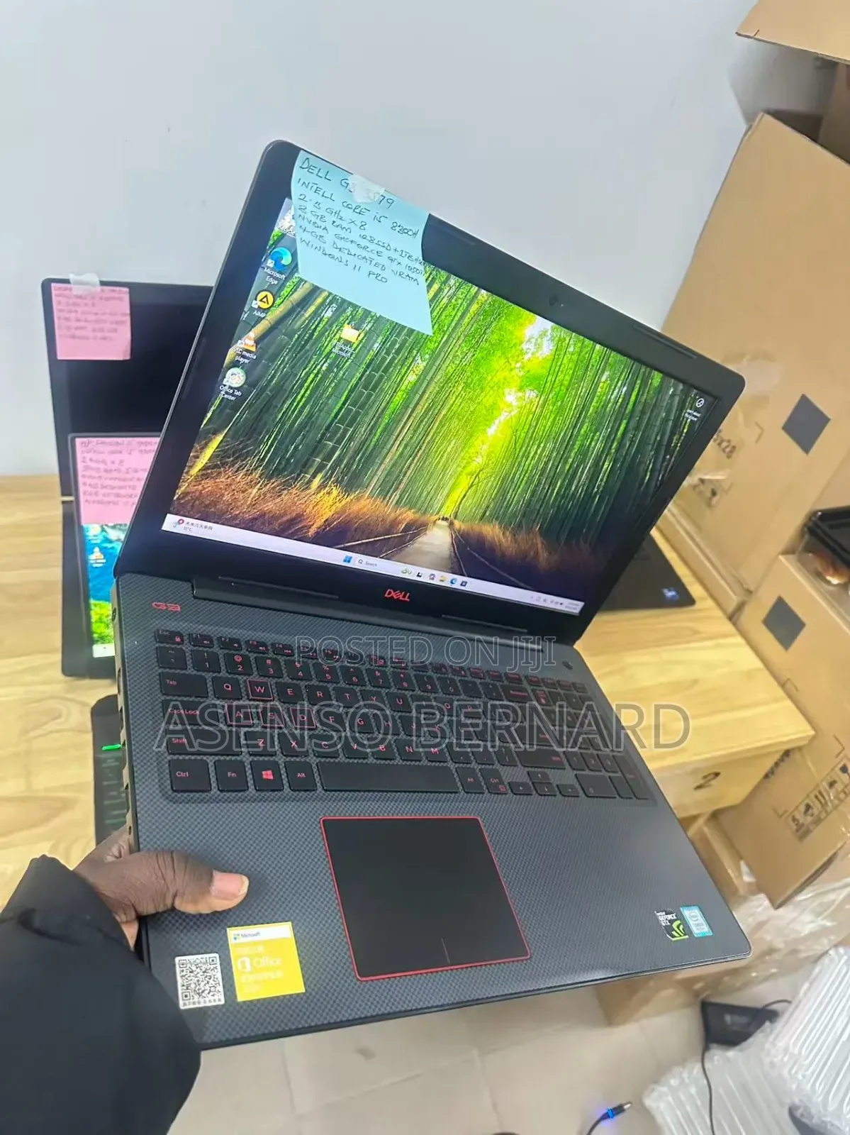 Laptop Dell G3 15 3579 8GB Intel Core i5 HDD+SSD 1T