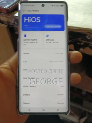 Tecno Camon 40 Pro 4G 256 GB Silver