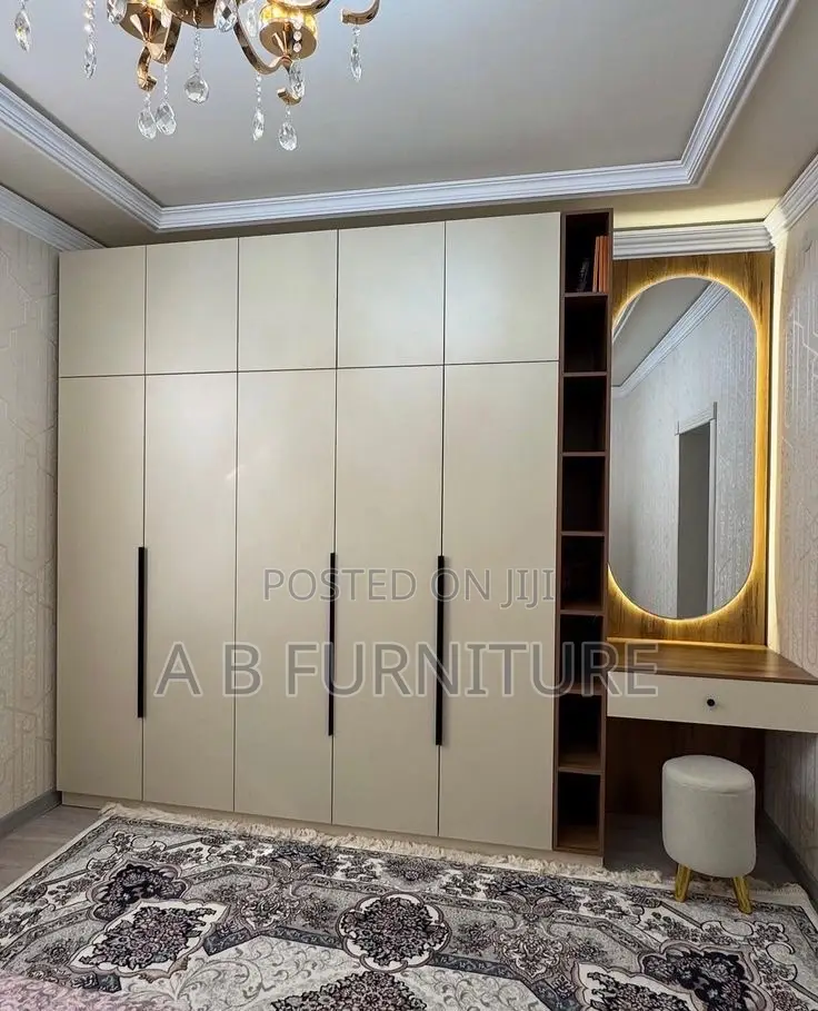 Wardrobe With a Dressing Mirror