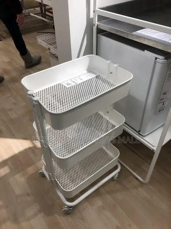 3-Tier Rolling Utility Cart