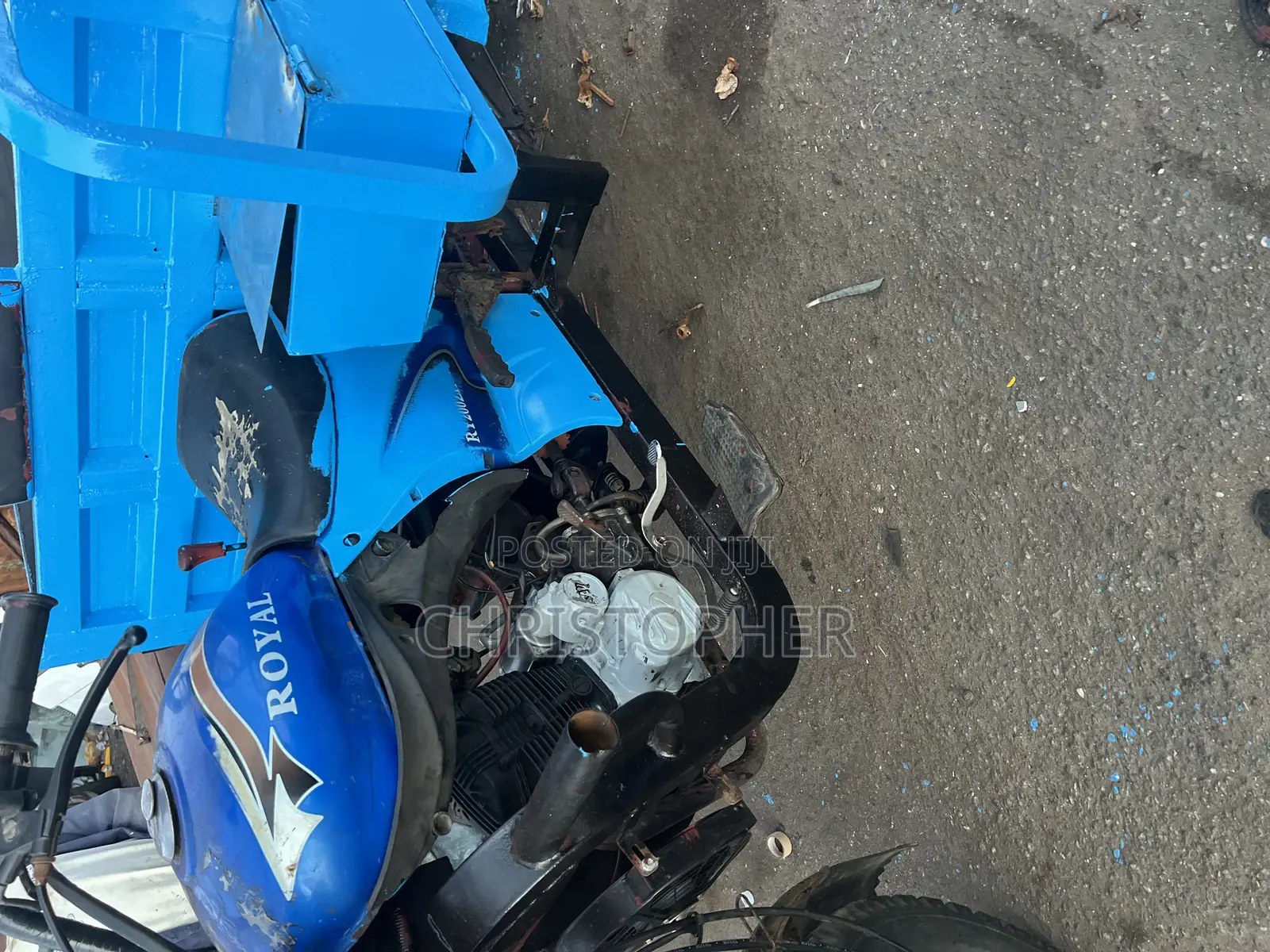 Royal Motorcycle 2023 Blue