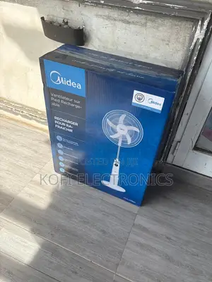 No Light? No Problem – Midea Rechargeable Fan