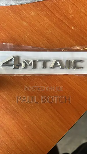 Mercedes Benz 4matic Letters Emblem
