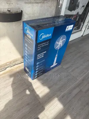 Silent Nights, Cool Sleep Midea Rechargeable Fan