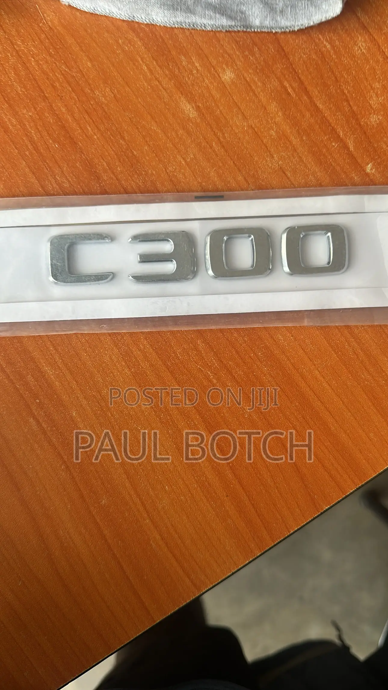Mercedes-Benz C300 Letters Emblem