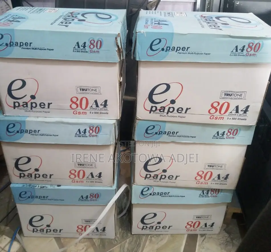 D - Paper Premium Multi Purpose Paper - Box and Pack (A4)