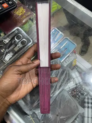 Stylish Portable Hand Fan For Events, Weddings Church