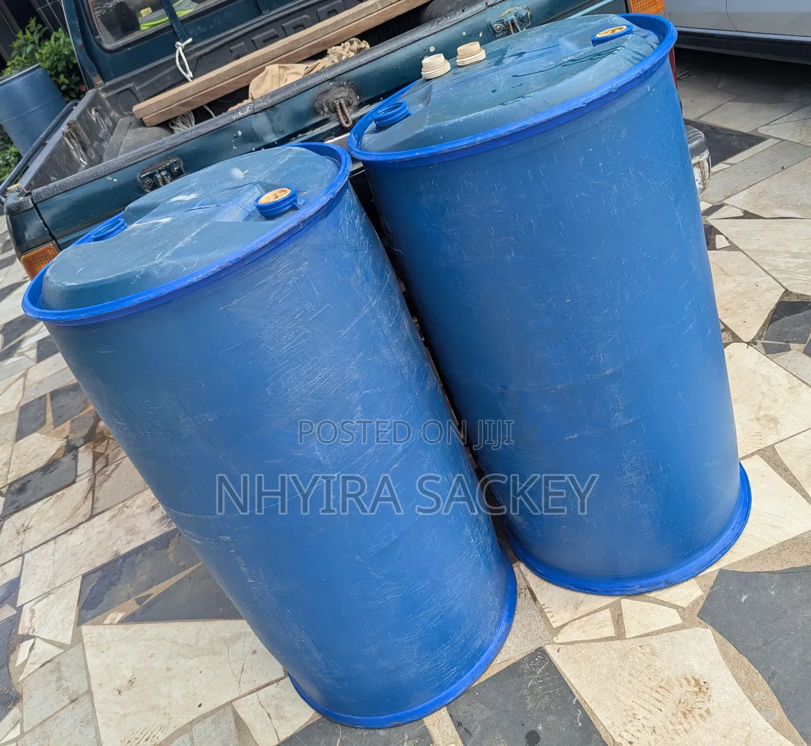 250liter Blue Drum