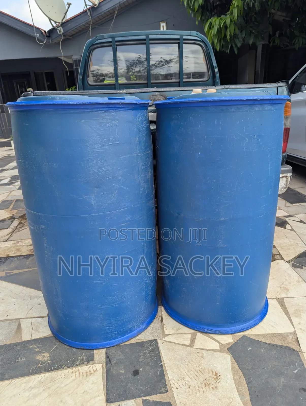 250liter Blue Drum