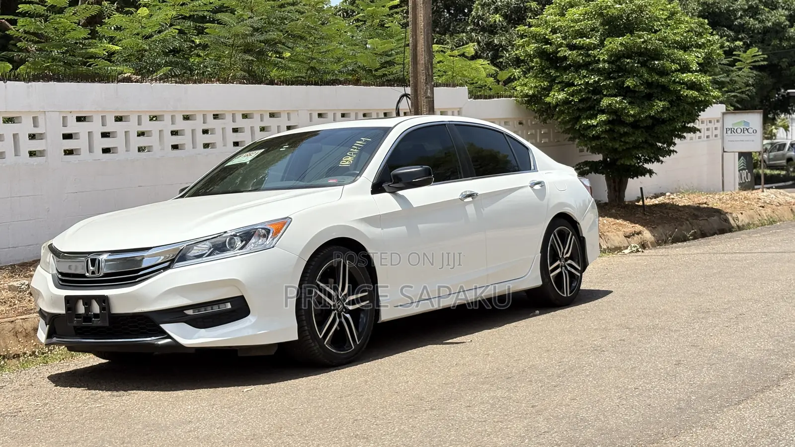 Honda Accord Sport 4dr Sedan FWD (2.4L 4cyl 2A) 2016 White