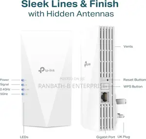 Tp-Link Wi-Fi 6 Range Extender Ax3000 (Re700x)