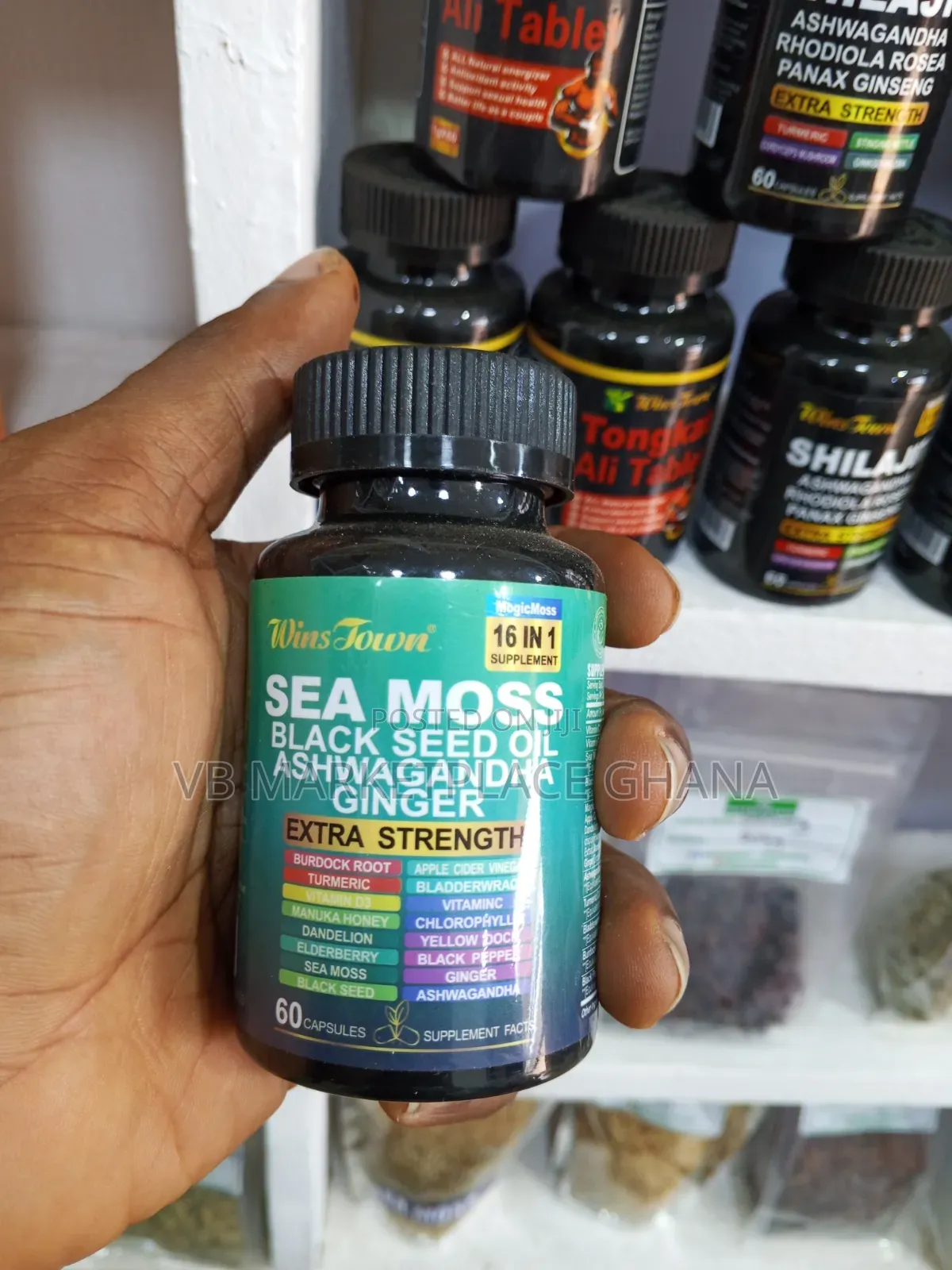 Sea Moss 16in1 Capsules