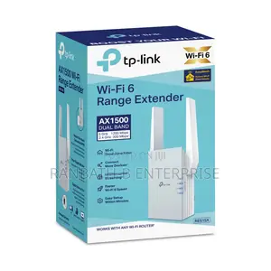 Tp-Link Wi-Fi 6 Range Extender (Ax1500) – Re505x