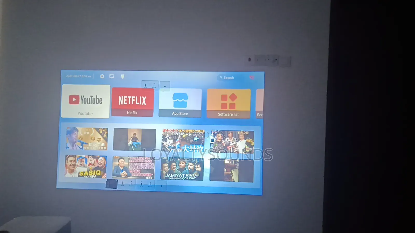 Portable High Resolution Projector