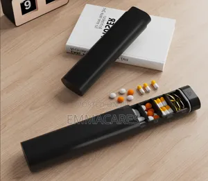 Portable 7 Compartment Pill and Medication Storage Box