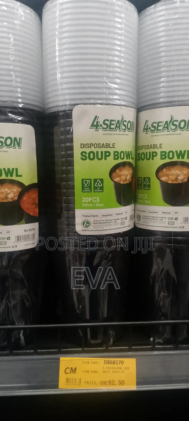 20 Pcs Disposable Soup Bowl