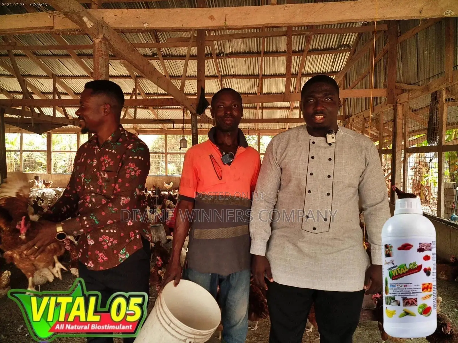 Vital 05 ( Organic Bio-stimulant Liquid Fertilizer)