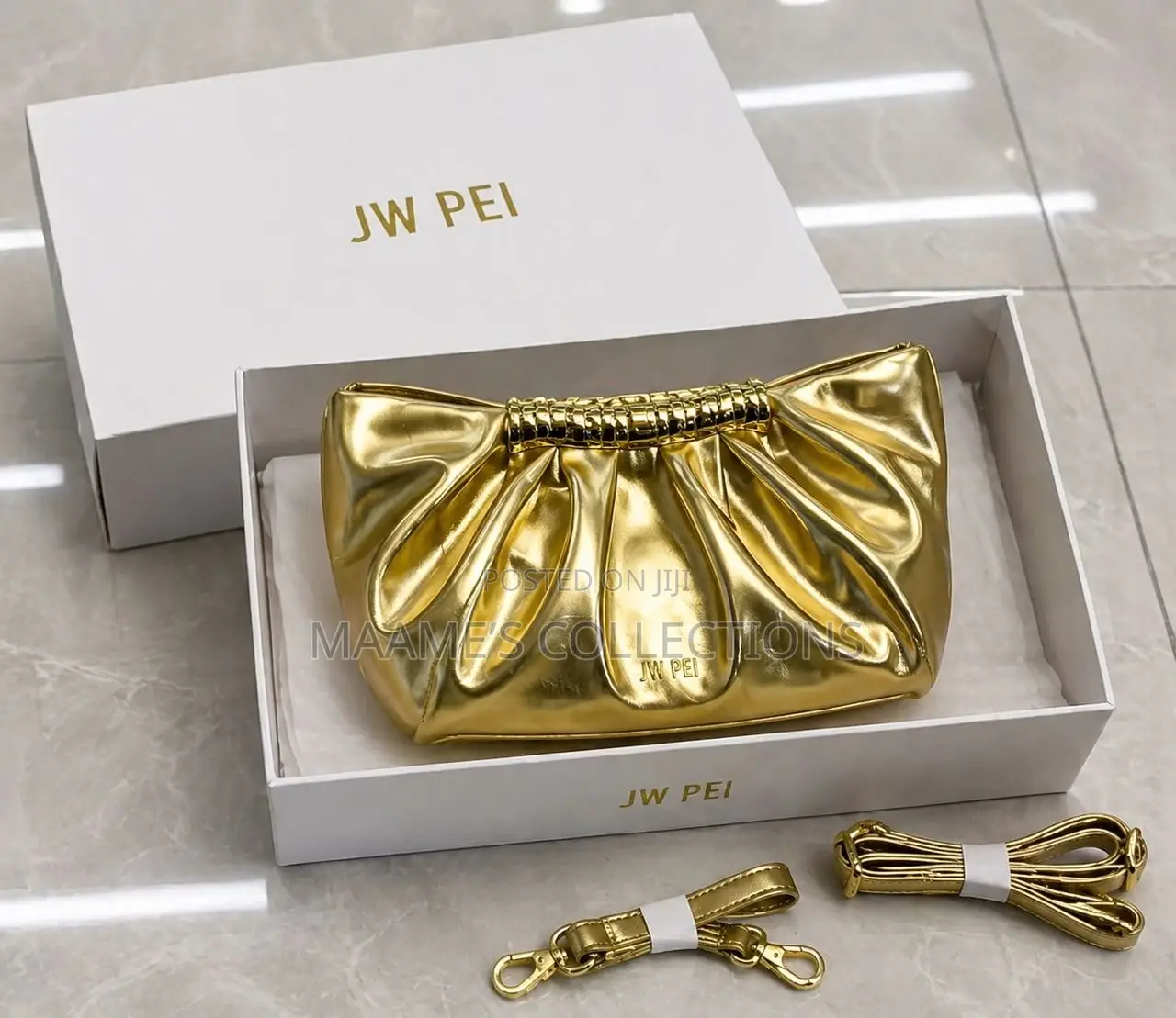 Jw Pei Leia Pleated Clutch Bag