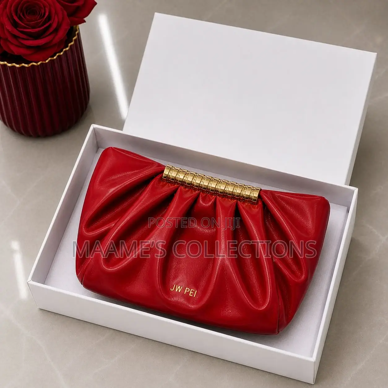 Jw Pei Leia Pleated Clutch Bag