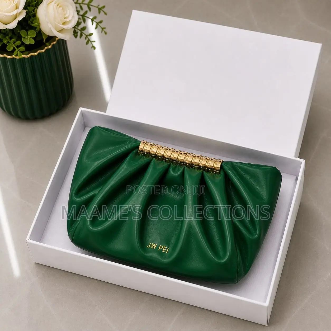 Jw Pei Leia Pleated Clutch Bag