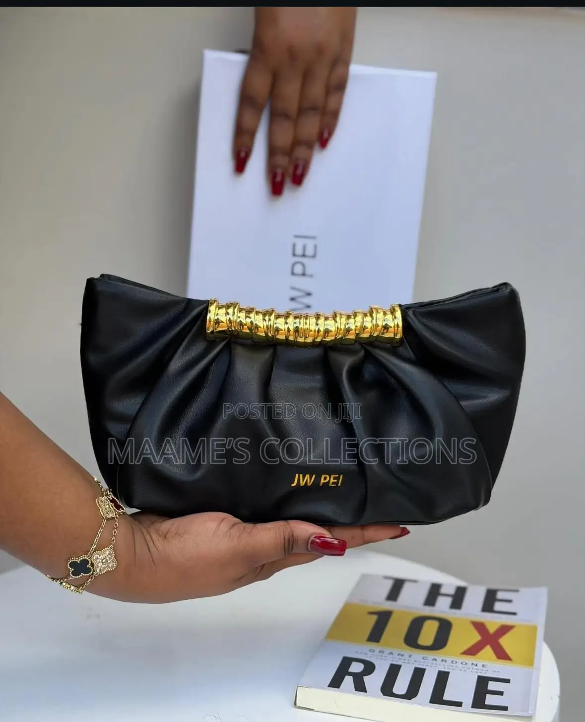 Jw Pei Leia Pleated Clutch Bag