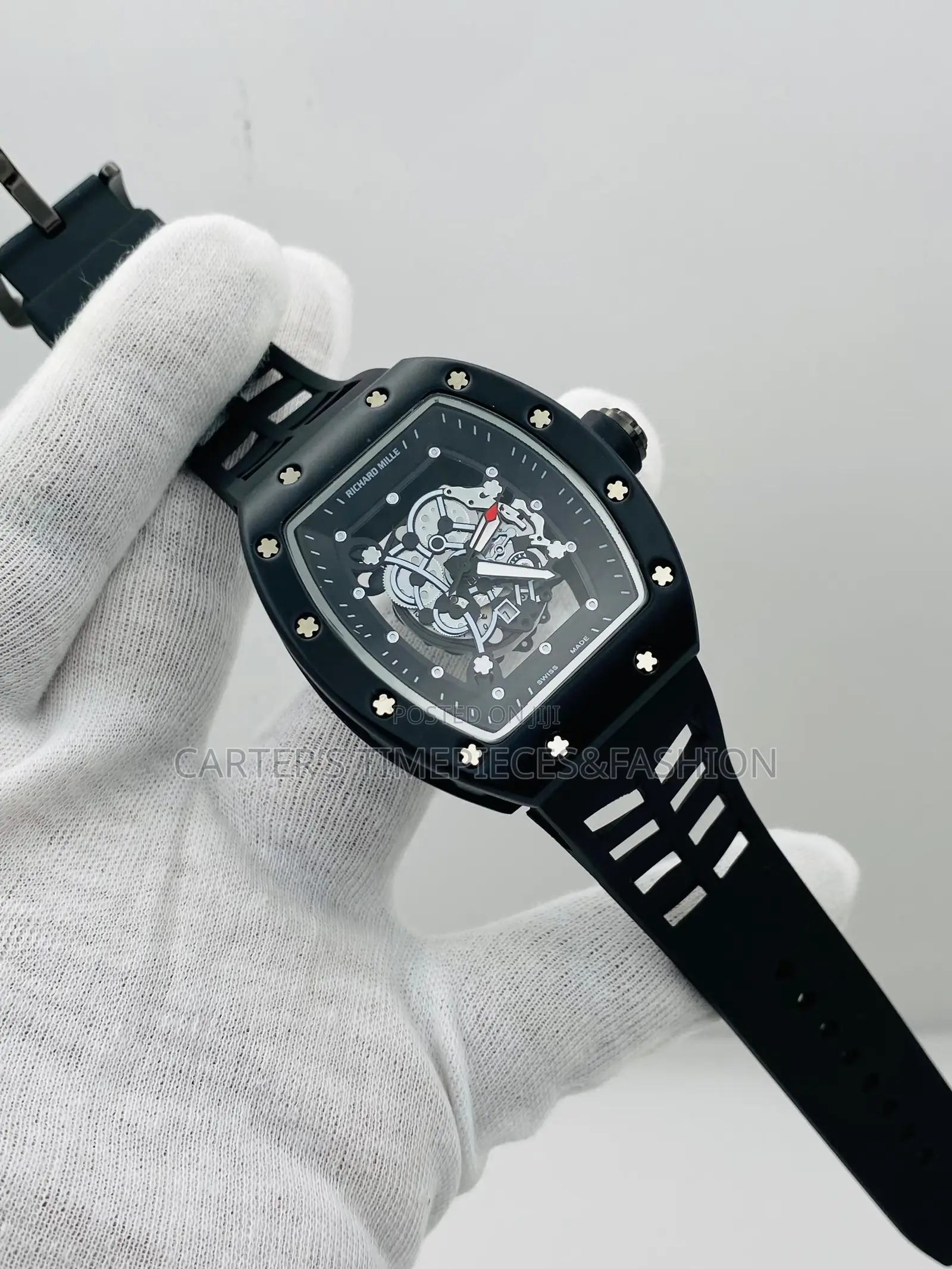 Richard Mille Wrist Rubber Strap Watch