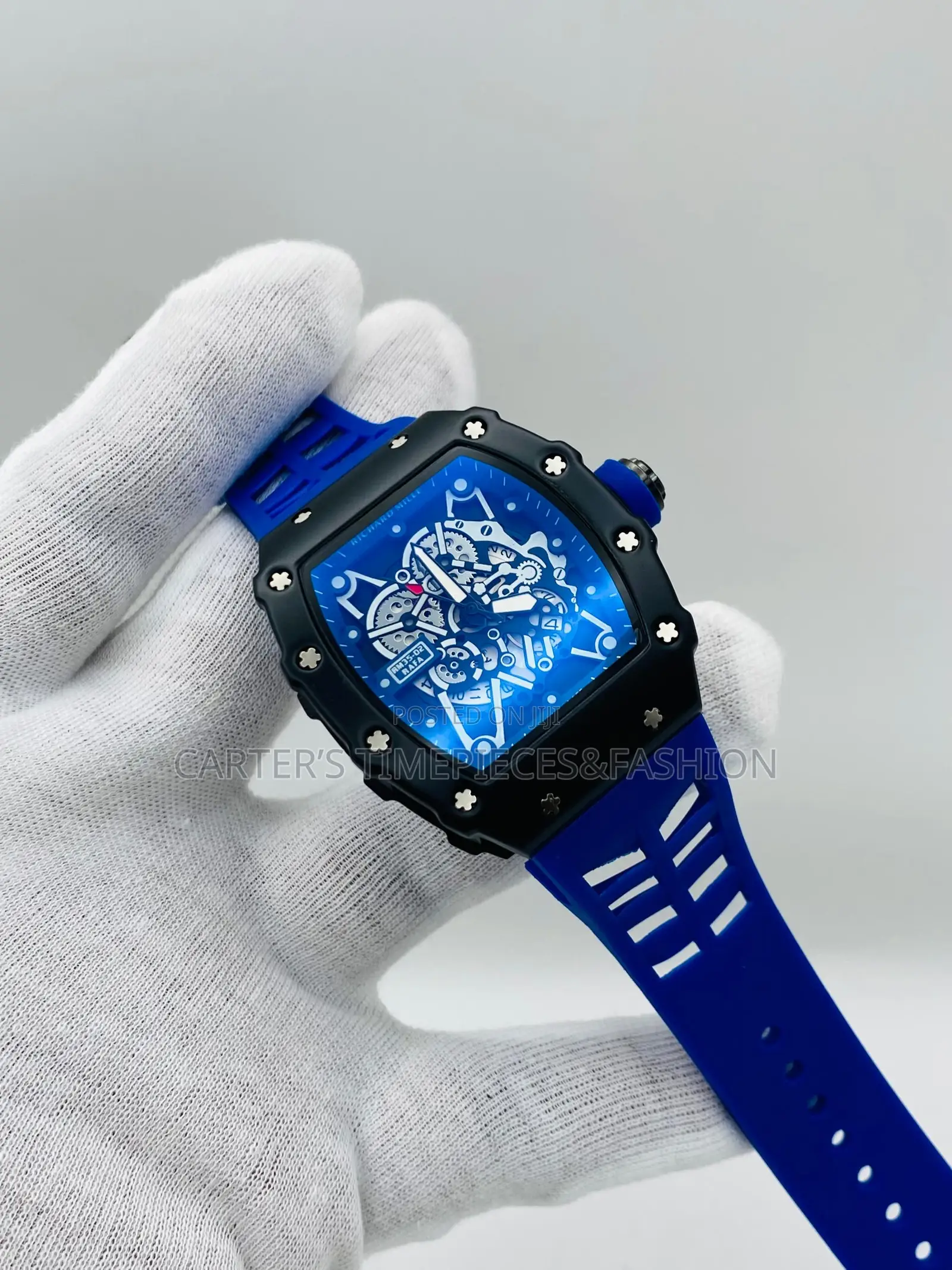 Richard Mille Wrist Rubber Strap Watch
