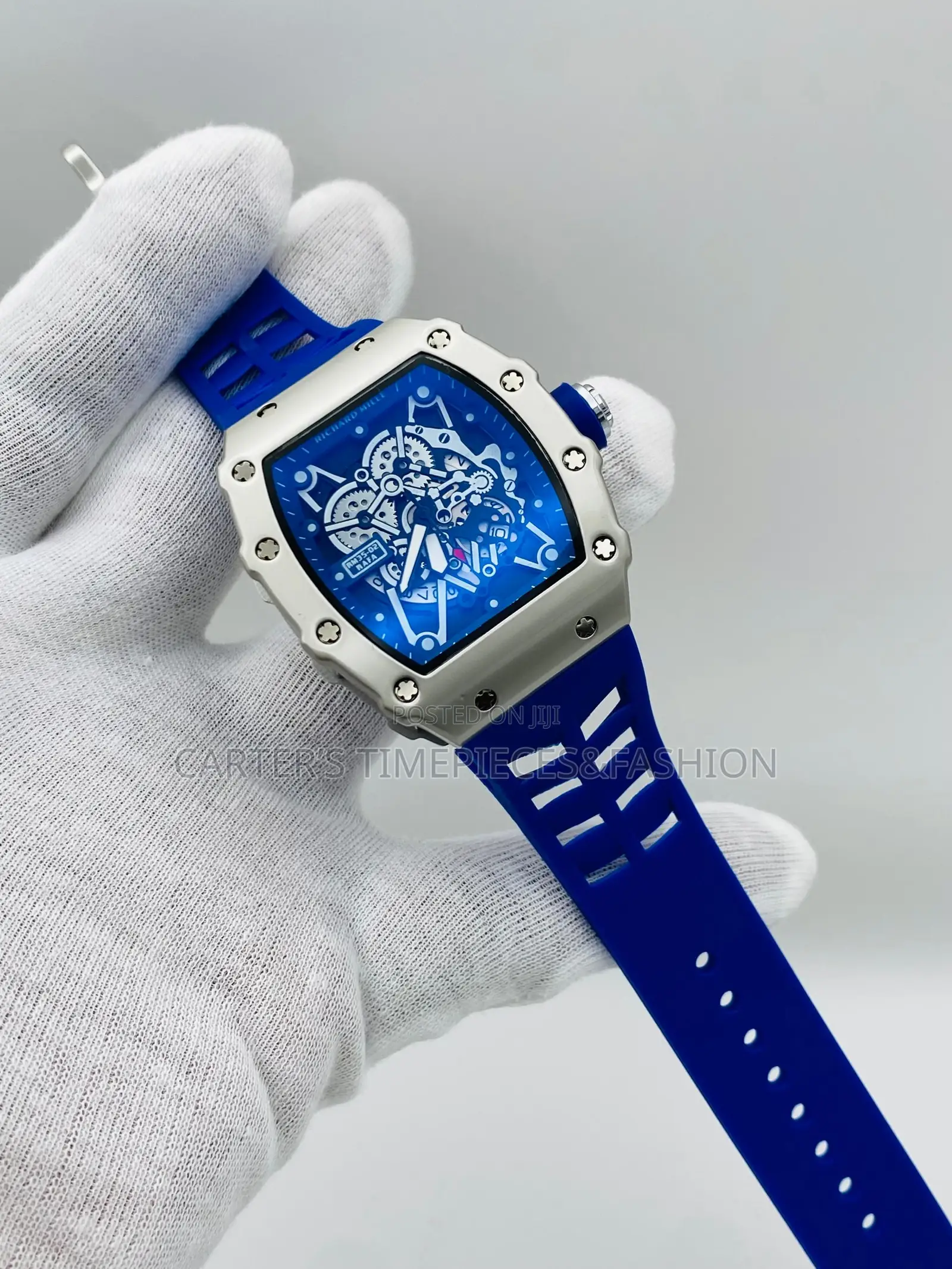 Richard Mille Wrist Rubber Strap Watch