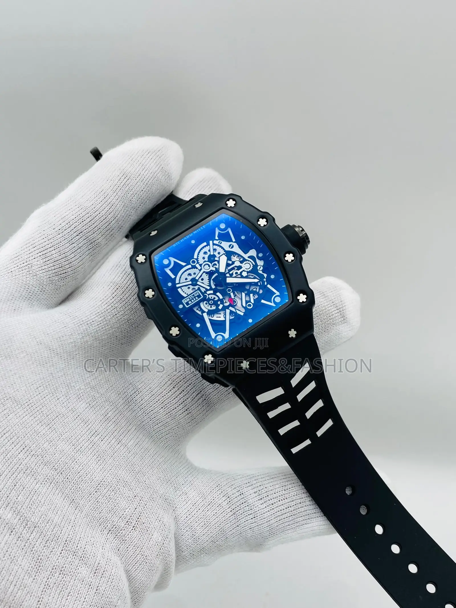 Richard Mille Wrist Rubber Strap Watch