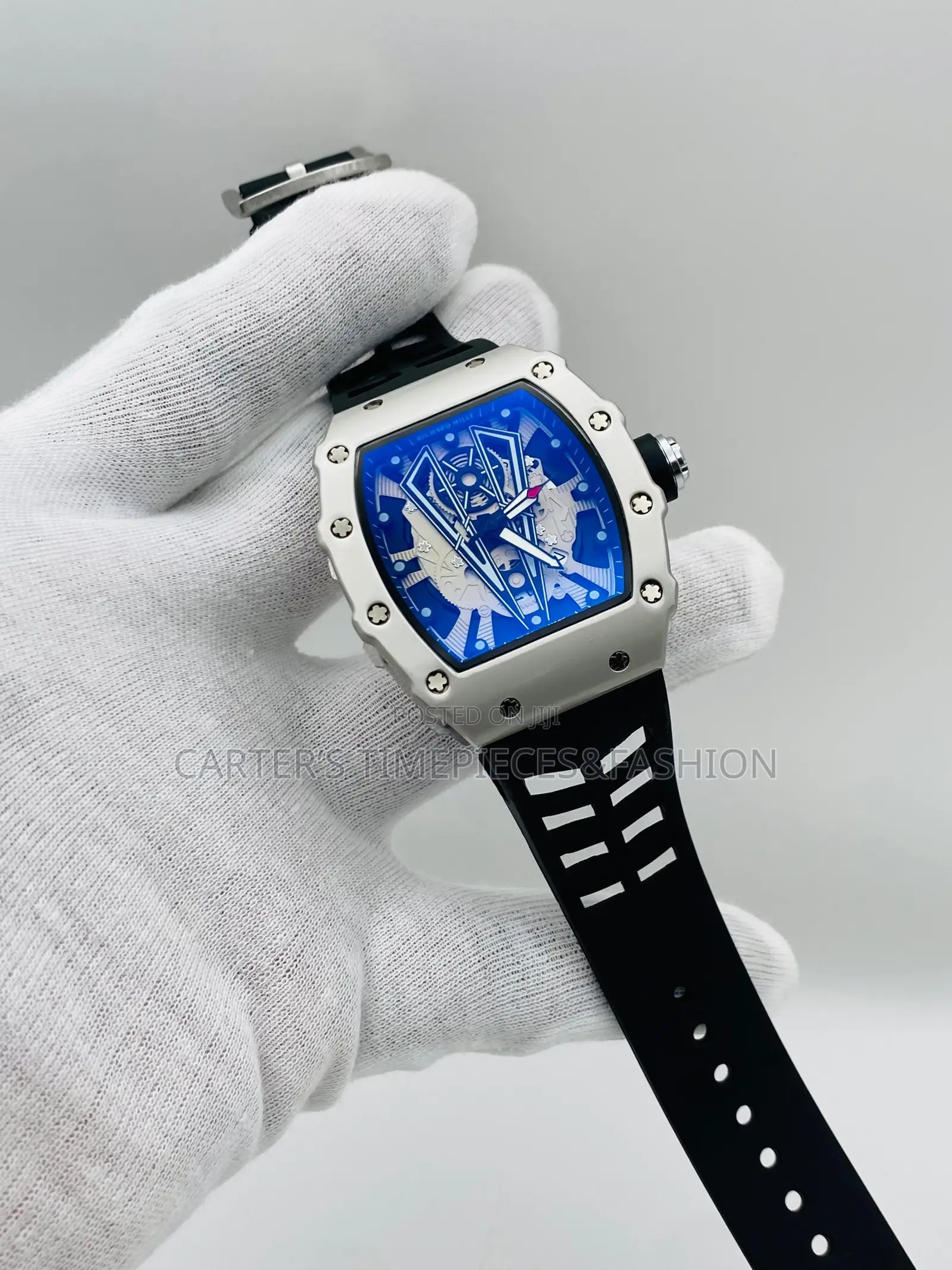 Richard Mille Wrist Rubber Strap Watch
