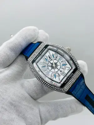 Franck Muller Yachting Leather Strap Watch