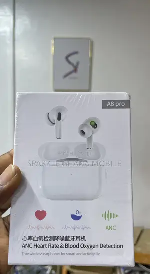 Airpod A8 Pro With Anc Heart Rate Blood Oxygen Detection